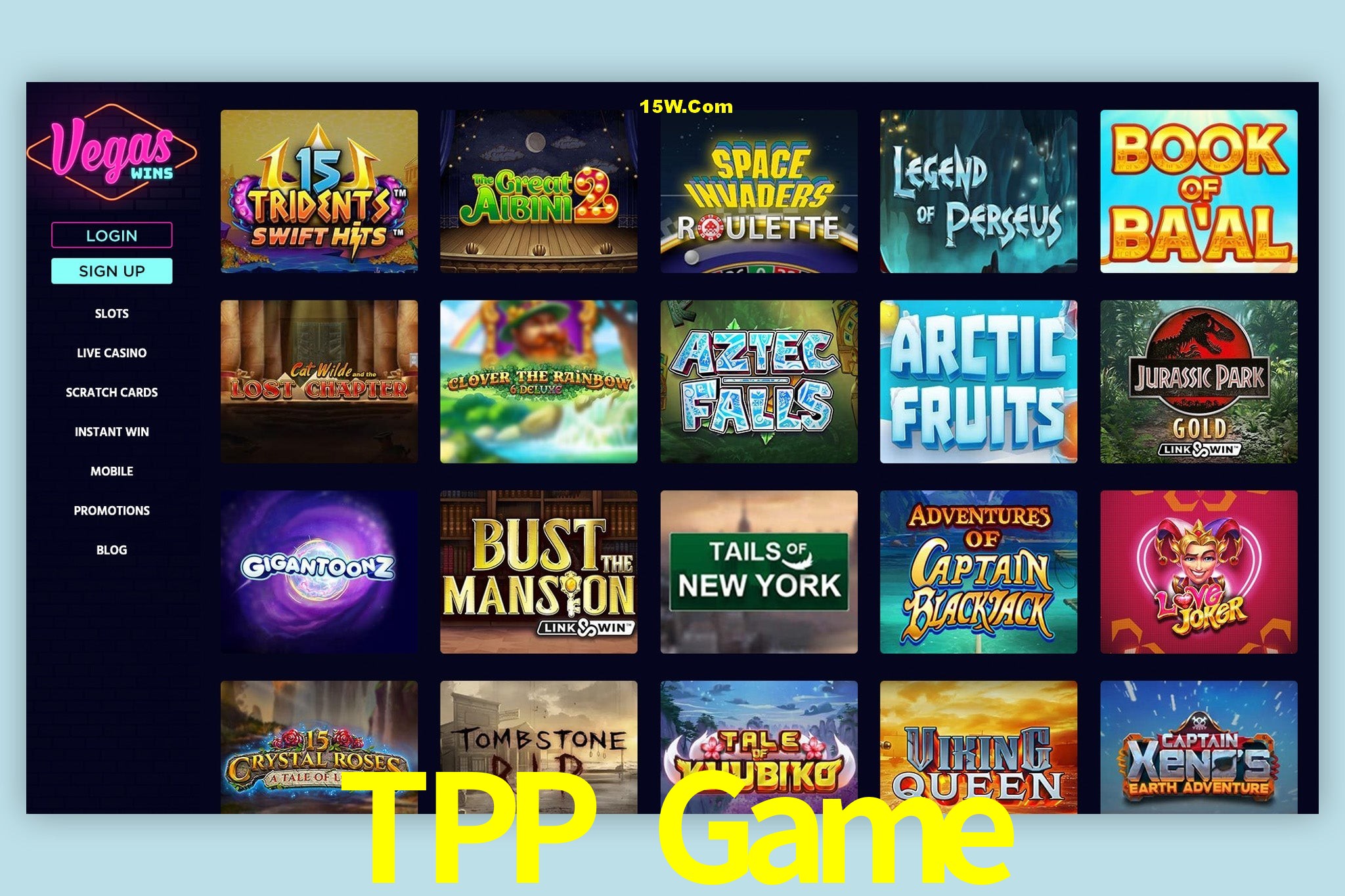 Account Benefits TPP Game